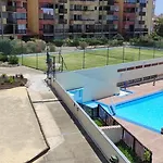 T2 Vue Avec Parking Piscine Tennis Boulodrome Parc Enfants 阿格德